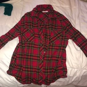 LA hearts flannel